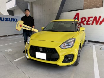 スイフトスポーツ　ご納車おめでとうございます